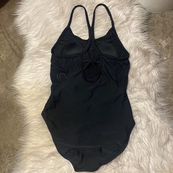 KINESIS Black One Piece Swimsuit Swimming Bikini - Picture 4 of 11